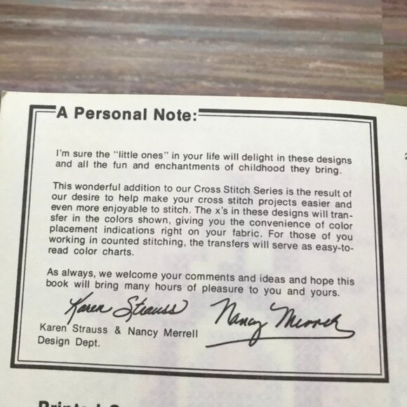 Craftways Iron On Transfers for Cross Stitch TINY TOTS CS3 Nursery Rhymes - Picture 2 of 4